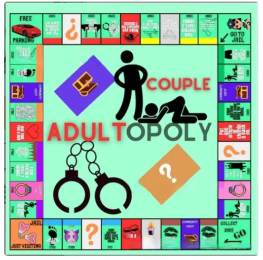 Colorful Couple Dating Game Night Board Game with playful design and vibrant game pieces for fun date nights.